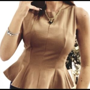 Womens Peplum Top Sz - 1X
